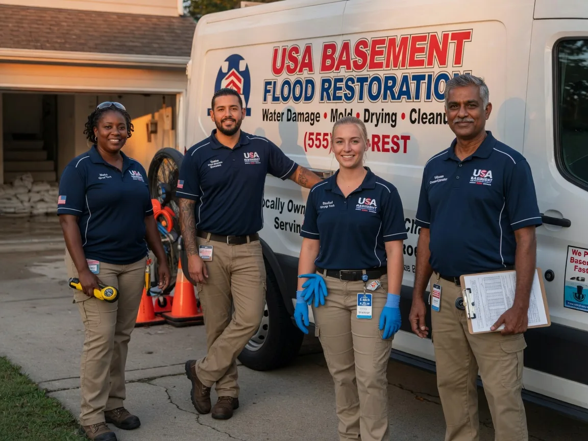 Basement Flood Cleanup company in Galliano, LA